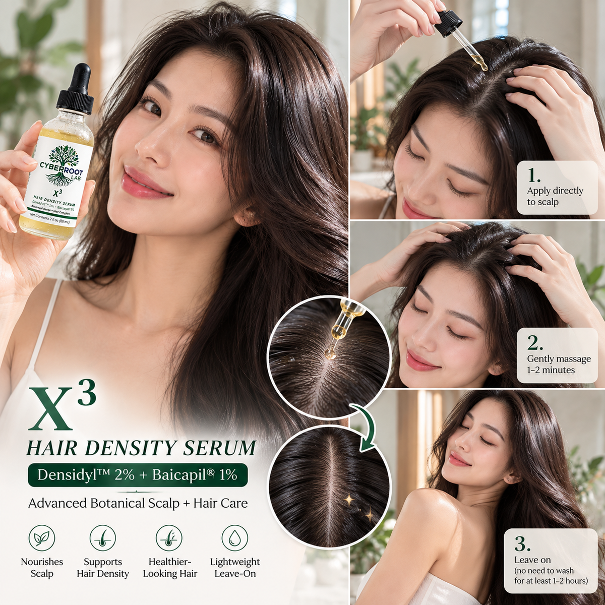 X³ Hair Density Serum